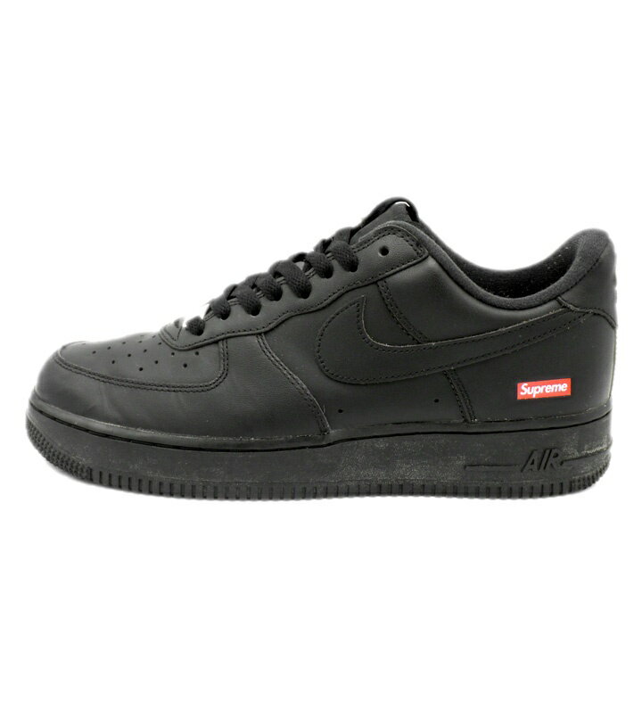 Rakuten - ナイキ NIKE × シュプリーム Supreme 【 AIR FORCE 1 LOW BLACK CU9225 001 】 エア フォース 1 ロー ブラック スニーカー ブラック サイズ26.5cm f31279 【中古】