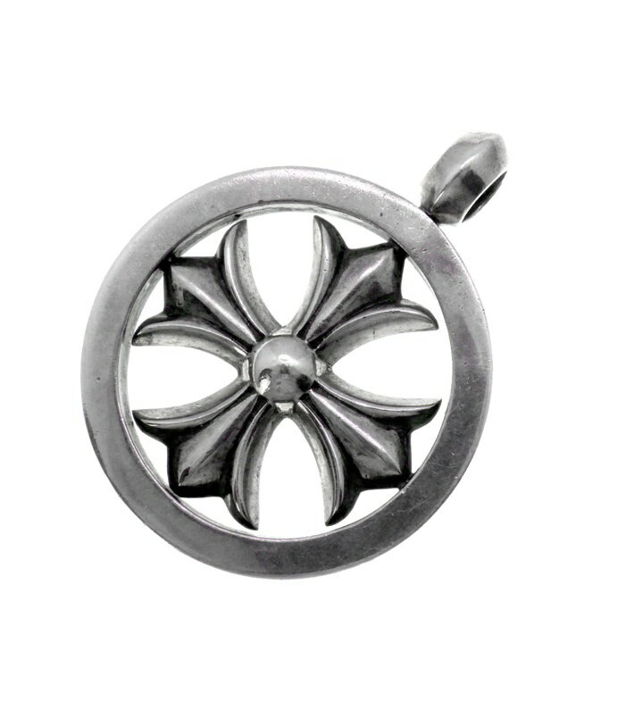 Rakuten - クロムハーツ CHROME HEARTS 【 CH PLUS MEDALION 】CH プラス メダリオン ネックレス トップ シルバー n11251【中古】