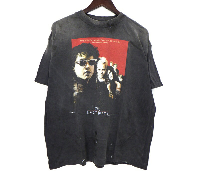 Rakuten - セントマイケル SAINT MICHAEL 25SS 【 SM-HR8-0000-C52 The Lost Boys 】 ロストボーイズ Tシャツ　ウォッシュブラック　サイズM　50692【中古】