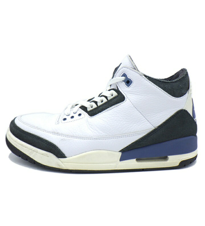 ナイキ NIKE × ア マ マニエール A Ma Maniere 【 AIR JORDAN 3 RETRO OG SP HV8571 100 】 エアジョーダン 3 スニーカー ホワイト×グレー サイズ28cm 50665