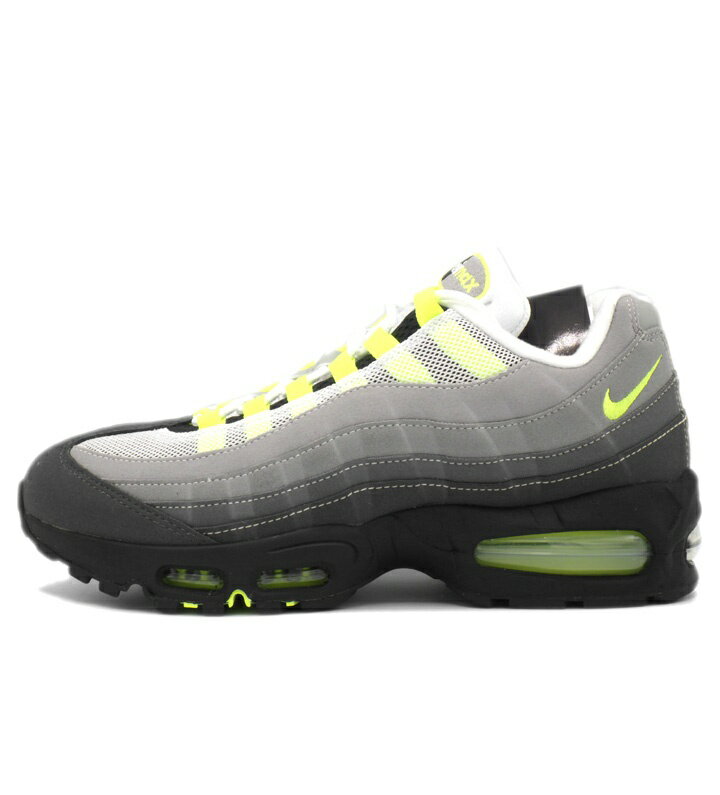 Rakuten - ナイキ NIKE 【 WMNS AIR MAX 95 BIG BUBBLE Neon Yellow (2026) IO9926 001 】 ウィメンズ エア マックス 95 ビッグ バブル ネオン イエロー グラデ スニーカー　グレー×イエロー　サイズ26.5cm　f31316【中古】
