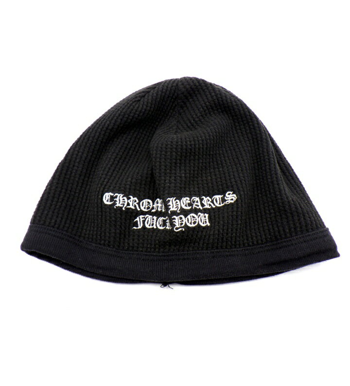 Rakuten - クロムハーツ CHROME HEARTS 【 THERMAL BEANIE 】 サーマル ビーニー 帽子 キャップ ブラック 50784 【中古】