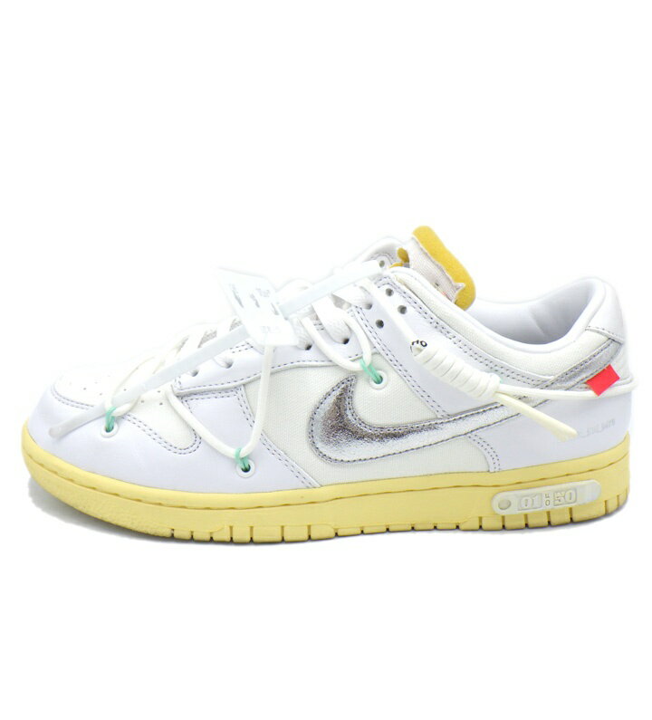 Rakuten - ナイキ NIKE × オフホワイト OFF WHITE 【 DUNK LOW THE 50 OF 1 DM1602 127 】 ダンク ロー LOT 1 スニーカー ホワイト サイズ27cm 50792 【中古】
