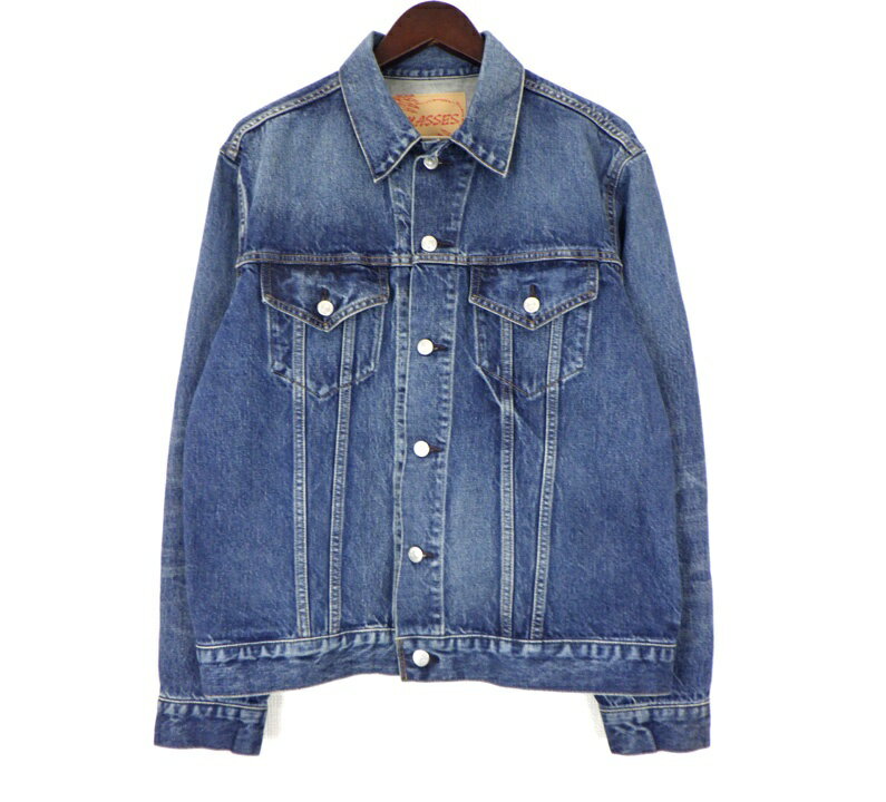 Rakuten - マシス MASSES 【 DENIM JKT H.WASH 】 ハードウォッシュ デニム トラッカー ジャケット インディゴ サイズM 50725 【中古】