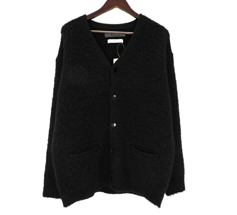 Rakuten - ワイズフォーメン Ys for men × マシス MASSES 25AW 【 MKL K49 989 】 ニット カーディガン ブラック サイズ3 50726 【中古】