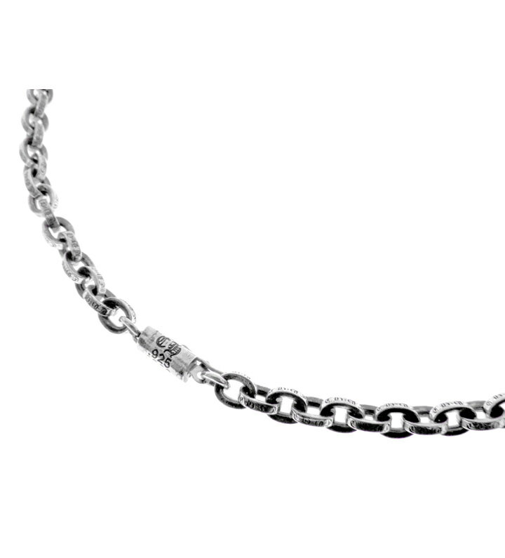Rakuten - クロムハーツ CHROME HEARTS 【 PAPER CHAIN 20 】 シルバー ペーパーチェーン ネックレス サイズ20inch s5957 【中古】