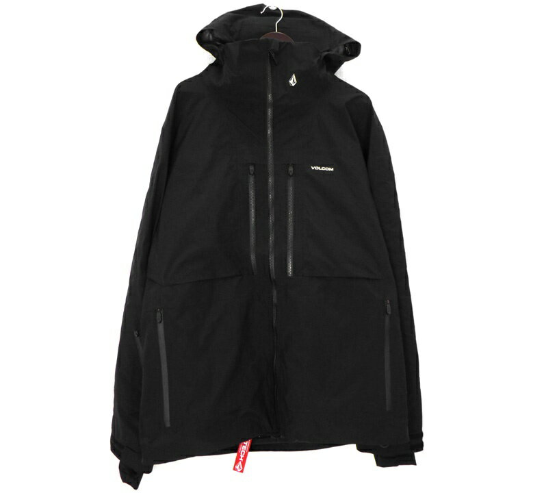 Rakuten - ボルコム VOLCOM 【 Tds Infrared Gore-Tex Jacket G0452500 】 TDS ゴアテックス ジップ アップ ジャケット ブラック サイズXL 50804【中古】