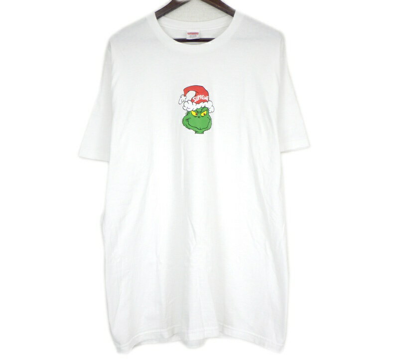 シュプリーム Supreme 24FW  グリンチ ロゴ プリント 半袖 Tシャツ ホワイト サイズL s5977