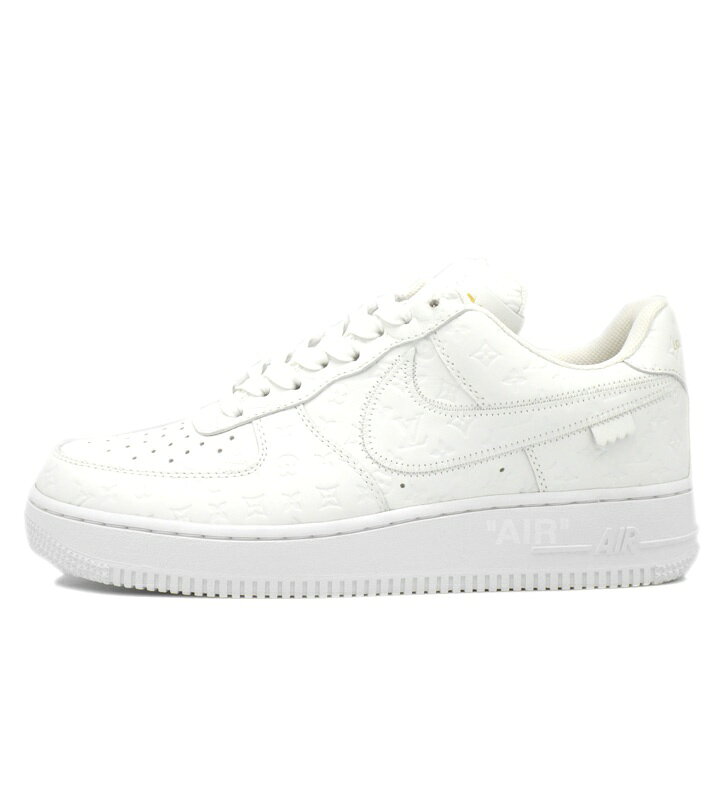 ナイキ NIKE × ルイヴィトン Louis Vuitton 【 AIR FORCE 1 LOW by Virgil Abloh White 1A9V86 】 エア フォース 1 ロー バイ ヴァージル・アブロー ホワイト スニーカー サイズ7 1/2 f31482【中古】