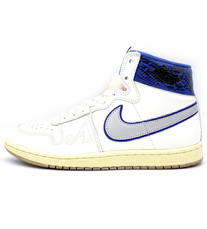 ナイキ NIKE × アウェイクニューヨーク Awake NY  エア シップ ゲーム ロイヤル スニーカー ホワイト×ブルー×グレー サイズ26.5cm h8428 