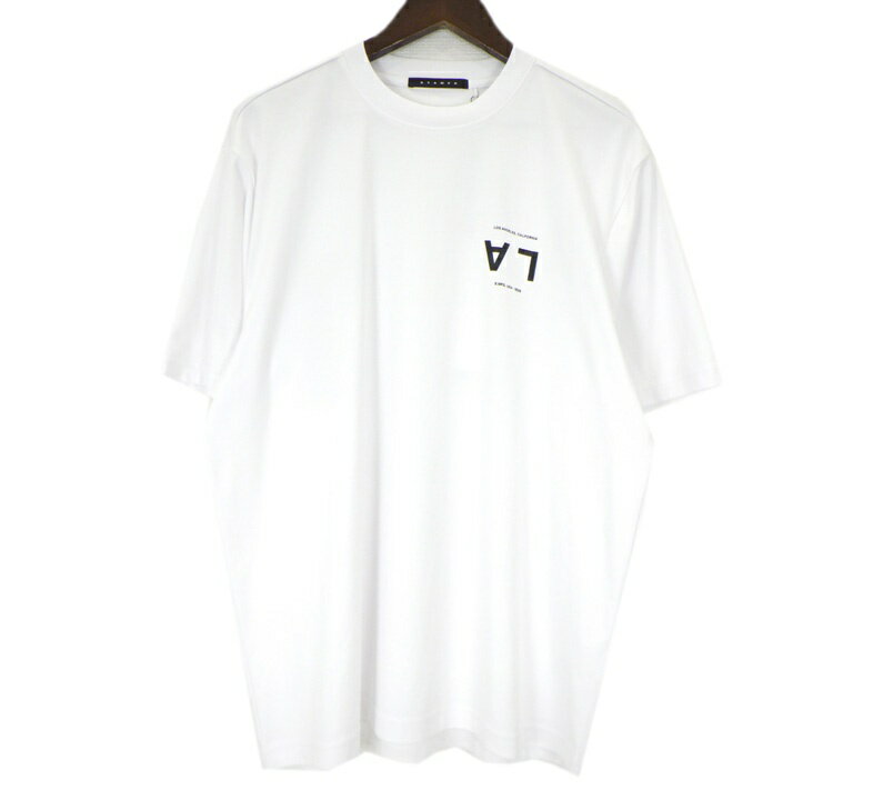 スタンプド STAMPD 26SS  ロゴ プリント 半袖 Tシャツ　ホワイト　サイズL　51149