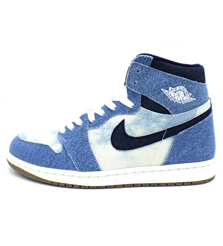 ナイキ NIKE  エア ジョーダン 1 デニム スニーカー インディゴ サイズ26.5cm 51628 
