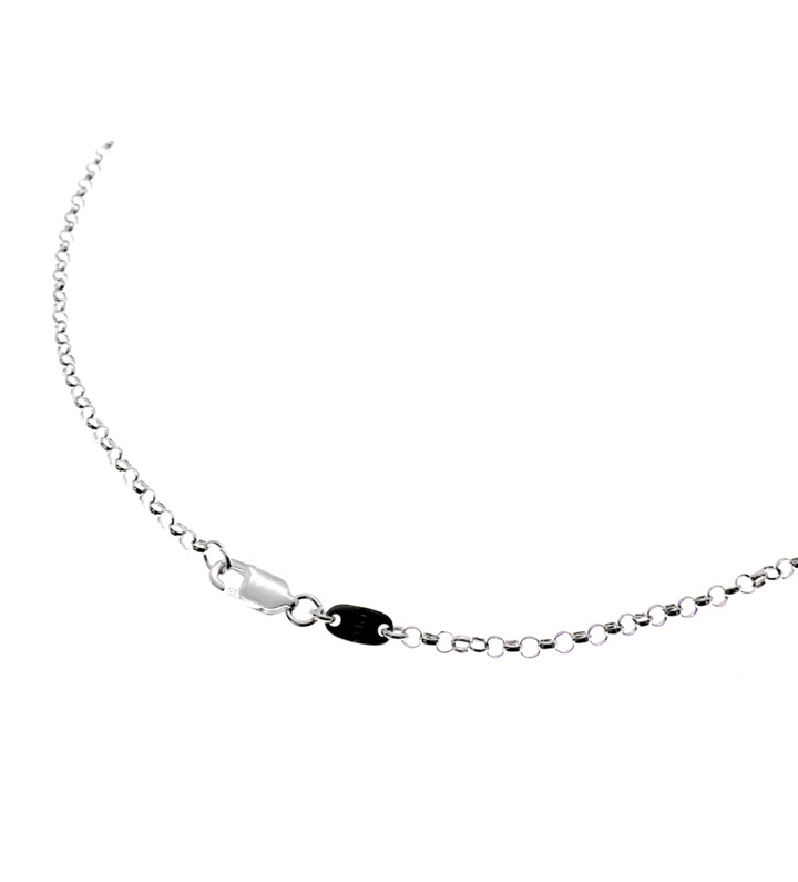 ワン ハンドレッド エム レイディアス ONE HUNDRED M RADIUS  シルバー ロール チェーン ネックレス　シルバー　サイズ20inch　51597