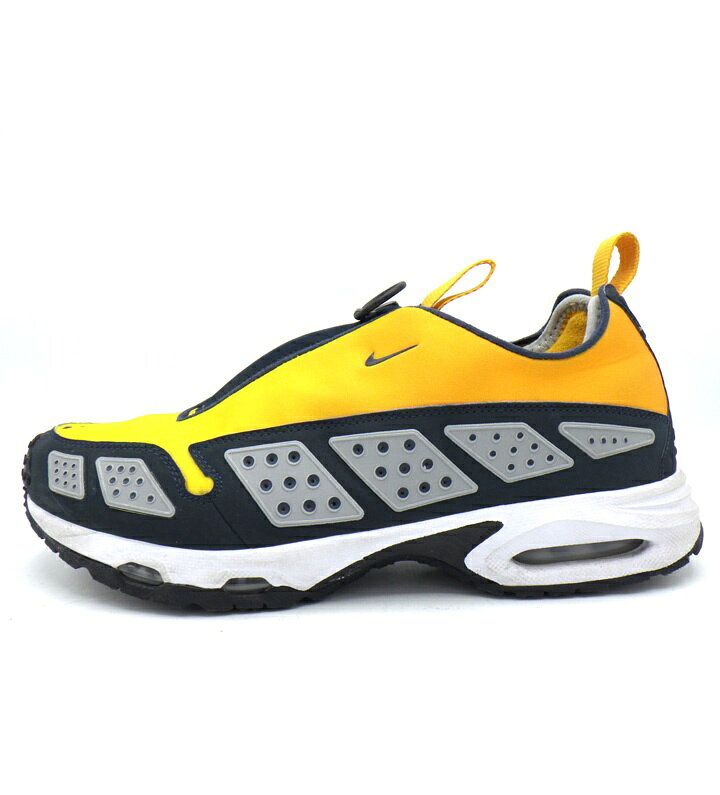 ナイキ NIKE  ウィメンズ エア エアマックス サンダー キャニオンゴールド アンド ディープオーシャン スニーカー オレンジ×イエロー×グレー サイズ28.5cm 51808 