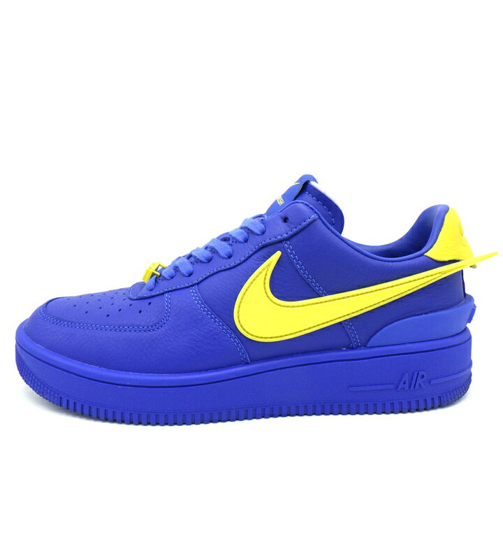 ナイキ NIKE × アンブッシュ AMBUSH  エア フォース 1 ロー ゲーム ロイヤル アンド ヴィヴィッド サルファー スニーカー ブルー×イエロー サイズ28cm h8642 
