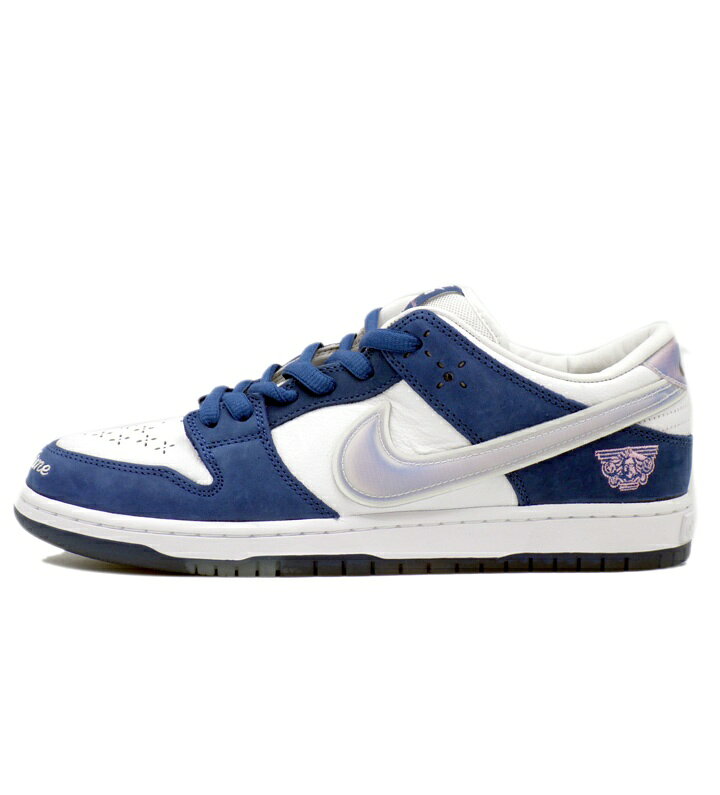 ナイキ NIKE × ボーン レイズド Born x Raised 【 SB DUNK LOW PRO QS One Block At a Time FN7819 400 】 SB ダンク ロー プロ ワン ブロック アット ア タイム スニーカー ホワイト×ブルー サイズ29.5cm f31758