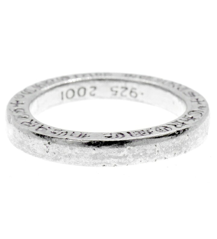 クロムハーツ CHROME HEARTS  3mm スペーサー プレーン シルバー リング サイズ13号 51955 