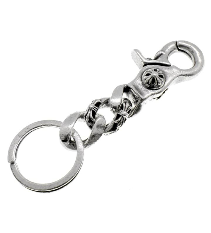 クロムハーツ CHROME HEARTS 【 CLP CHN FANCY S 】 ショート ファンシー リンク シルバー キーチェーン n11732【中古】