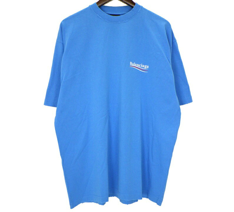 楽天市場】バレンシアガ 中古（カラーブルー）（Tシャツ・カットソー