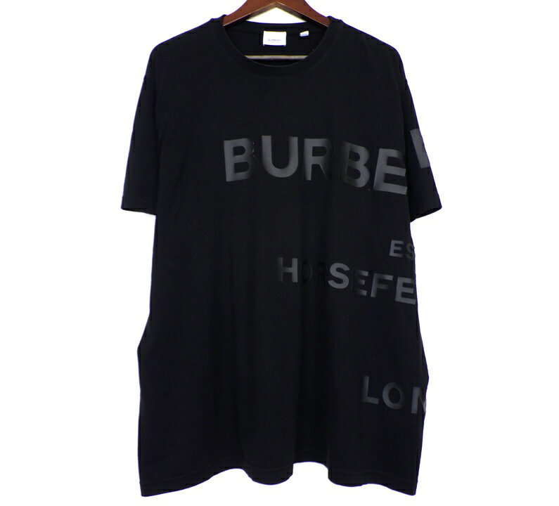 新品タグ付き　バーバリー　 ブラック コットン　ビッグロゴ　Tシャツ　ホース 楽天市場】バーバリー ホース tシャツの通販