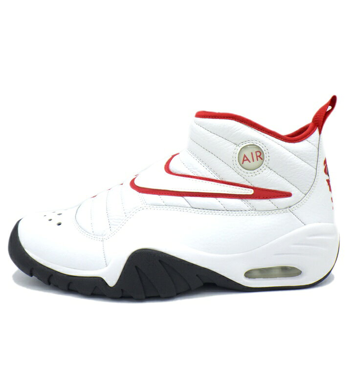 ナイキ NIKE 【 AIR SHAKE NDESTRUKT White Black Red 880869 100 】 エア シェイク インデストラクト ホワイト レッド スニーカー サイズ27.5cm h9072