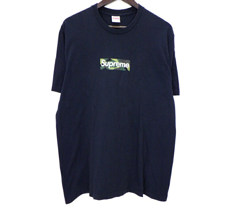 楽天市場】supreme box logo tee navyの通販