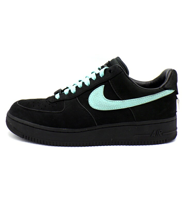 ナイキ NIKE × ティファニー Tiffany & Co. 【 AIR FORCE 1 LOW 1837 DZ1382 001 】 エア フォース 1 ロー スニーカー ブラック サイズ26.5cm 53056