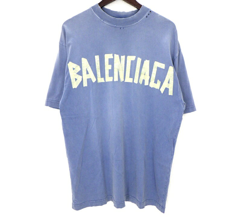 楽天市場】balenciaga tシャツ（カラーブルー）（メンズファッション
