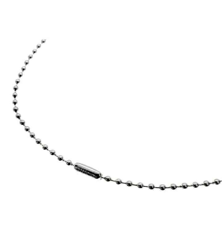 楽天市場】chrome hearts ネックレス シルバー ボールチェーン 30
