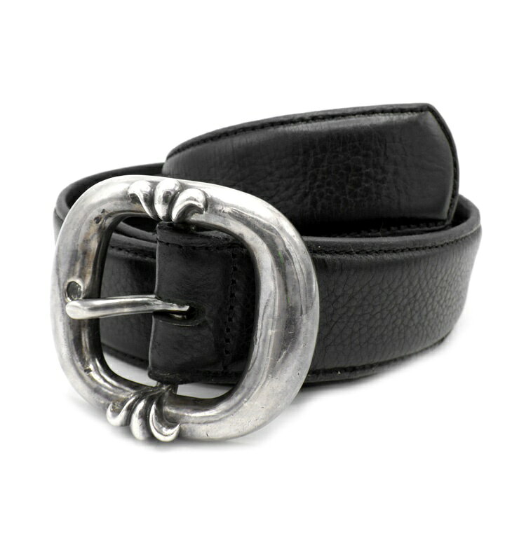 クロムハーツ CHROME HEARTS 【 BLT GUNSLINGER1.5 】 ガンスリンガー レザー ベルト　ブラック　サイズ38　54098【中古】