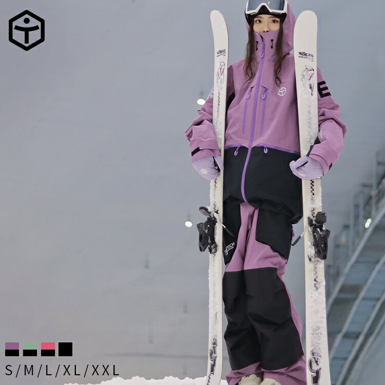 【TaoTech】25-26 ジップアップ シェルジャケット 3L 3L軽量防護素材 スキー スノーボード ウェア ジャ..