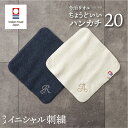 今治タオル 名入れ イニシャル 刺繍 ハンカチ ちょうどいいハンカチ20 ラメ レディース メンズ ジュエリー 宝石 20cm 女の子 男の子 入学 入園 卒園 卒業 emoka プレゼント