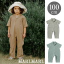 マールマール プレイウェア ストン MARLMARL suton 100cm kids つなぎ ジャンプスーツ ベビー服 女の子 男の子 虫よけ 外遊び 出産祝い ギフト プレゼント