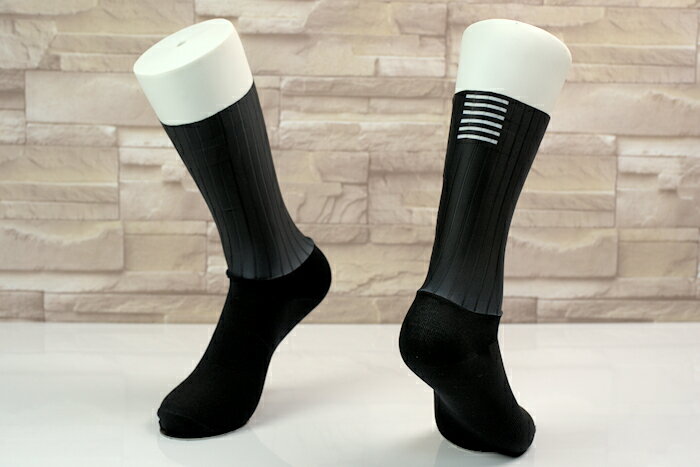 サイクルソックス SixLines Aero Socks エアロソックス 2カラー 24-27cm ロードバイク サイクリングソックス クルーソックス 靴下 スポーツソックス 自転車 サイクリング エアロソックス シンプル 軽量 吸湿速乾 伸縮 3シーズン ギフト プレゼント 2