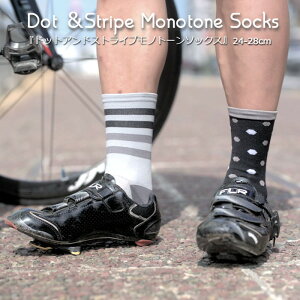 륽å DotStripe Monotone Socks ɥåȥɥȥ饤 Υȡ󥽥å 󥰥å ɥХ ž  ե꡼ ˥å ݡĥå ۼ®   Ĳ åѥͥ ̵