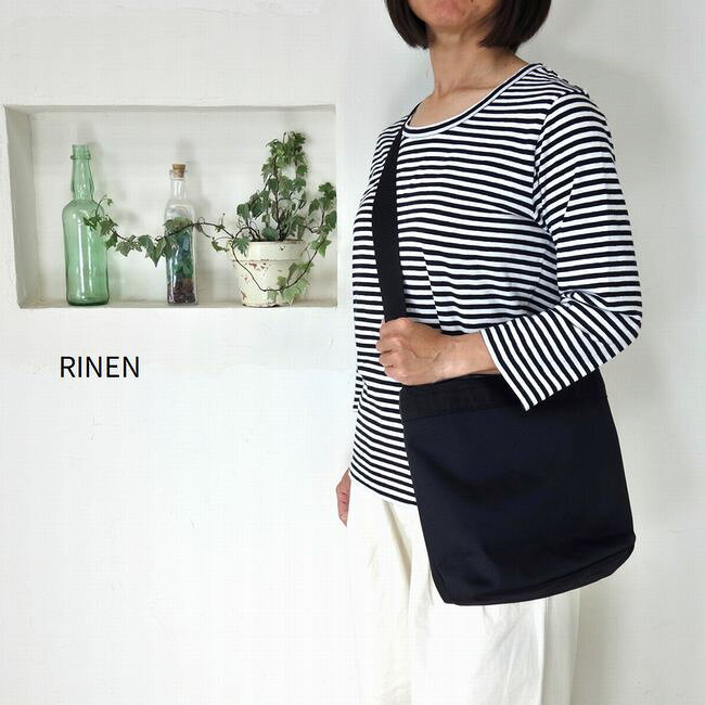乐天商城 - 5％OFFクーポン配布中 【追跡メール便無料】 RINEN リネン TEIBAN エコメイドキャンバス ミニショルダーバッグ R55000