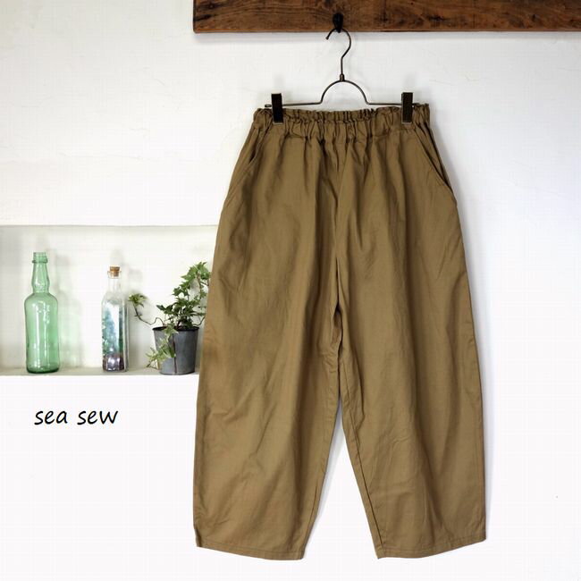 樂天商城 - 5％OFFクーポン配布中 sea sew シーソー 20/16オックス コクーンパンツ 1129-509 1129509