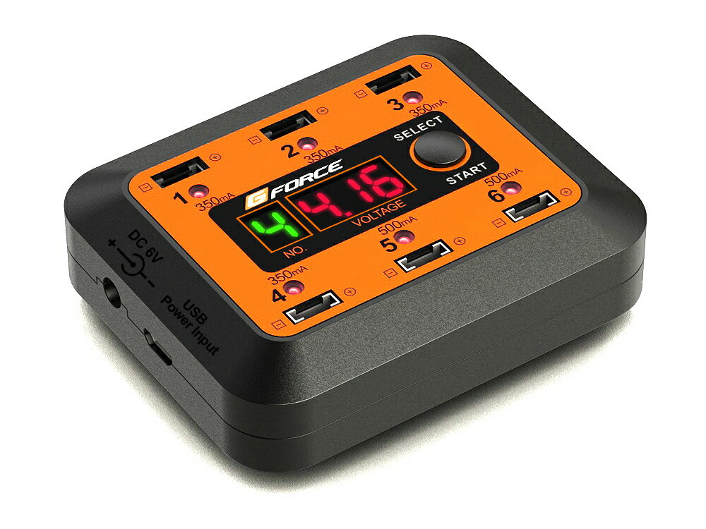 G-FORCE |1Zp[d 6 in1 Lipo Charger G0137