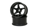 G-FORCE ハイトラクションドリフト用ホイール(黒) N-Type Drift Wheel High Traction/+8/Black GD055 ジーフォース