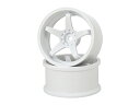 G-FORCE スーパートラクションドリフト用ホイール(白)N-Type Drift Wheel Super Traction/+8/White GD051 ジーフォース