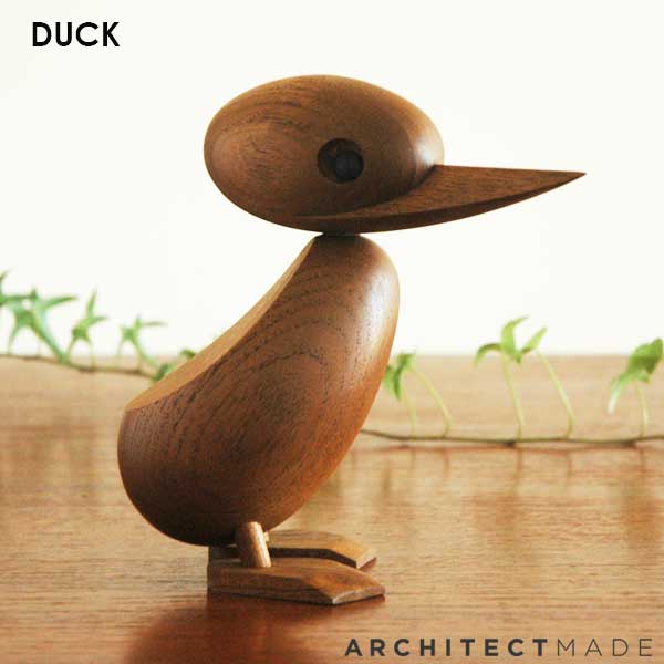 Architectmade(アーキテクトメイド)Duck (ダック）デンマーク Hans Bolling(ハンス・ブリング）北欧オブジェ置物