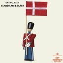 Kay Bojesen カイボイスン STANDARD-BEARER 衛兵 旗持ち 39482 木製オブジェ 北欧 デンマーク 置物 39482