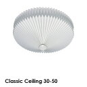 【予約4月下旬】LE KLINT レ・クリント Classic Ceiling 30 クラシック・シーリング 50cm 北欧シーリングライト デザイナーズ照明 ...
