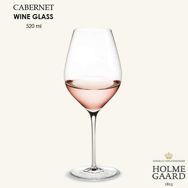 ホルムガード CABERNET(カベルネ）赤ワイングラス 520ml 1個 HOLMEGAARD(ホルムガード）Red Wine Glass 北欧グラス