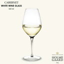 ホルムガード CABERNET(カベルネ）白ワイングラス 360ml 1個 HOLMEGAARD(ホルムガード）White Wine Glass 北欧グラス