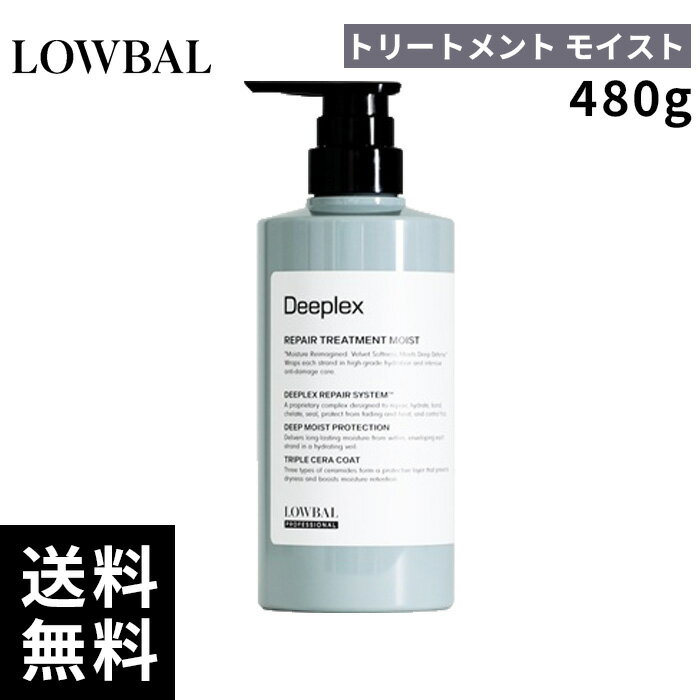 LOWBAL ディープレックス Deeplex トリートメント モイスト 480g