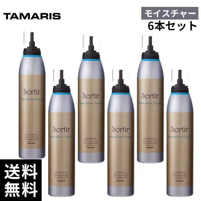 【6本セット】タマリス ソルティール モイスチャー フォーム 180g*6 【最短即日出荷/サロン専売品】
