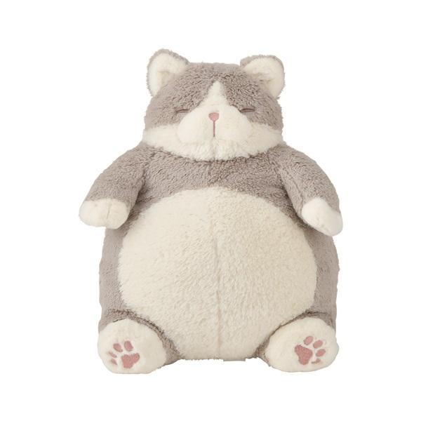 Rakuten - ねこ肯定感 抱きまくら はちわれのかつお Mサイズ　(全長約26cm)かわいい 猫 抱きまくら ぬいぐるみ 猫グッズ