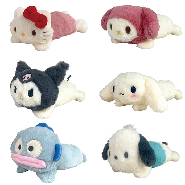 ロングポーチ サンリオ SANRIO ハローキティ マイメロディ クロミ シナモロール ハンギョドン ポチャッコ ペンケース ペンポーチ 筆箱 ふでばこ 文房具...