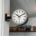 DULTON ダルトン DOUBLE FACE CLOCK 170D2 MAT BLACK IVORY BRICK RAW 両面掛け時計 欧米 リビング ダイニ...